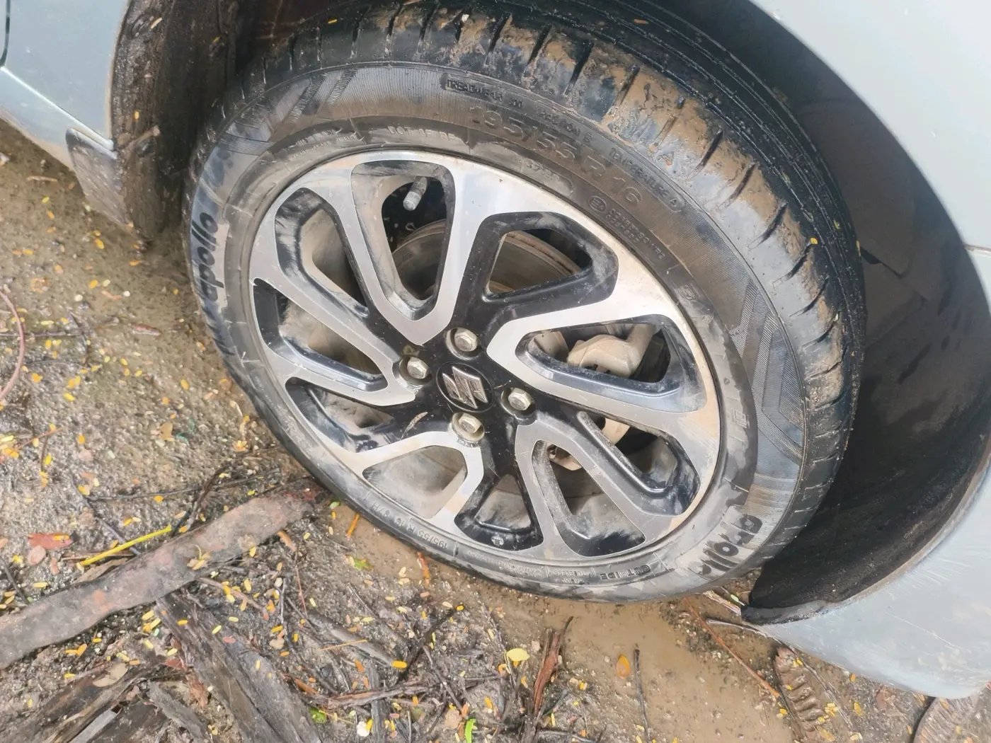 2022 Maruti Baleno ALPHA PETROL 1.2, Petrol, Manual, 73,456 km, tyre