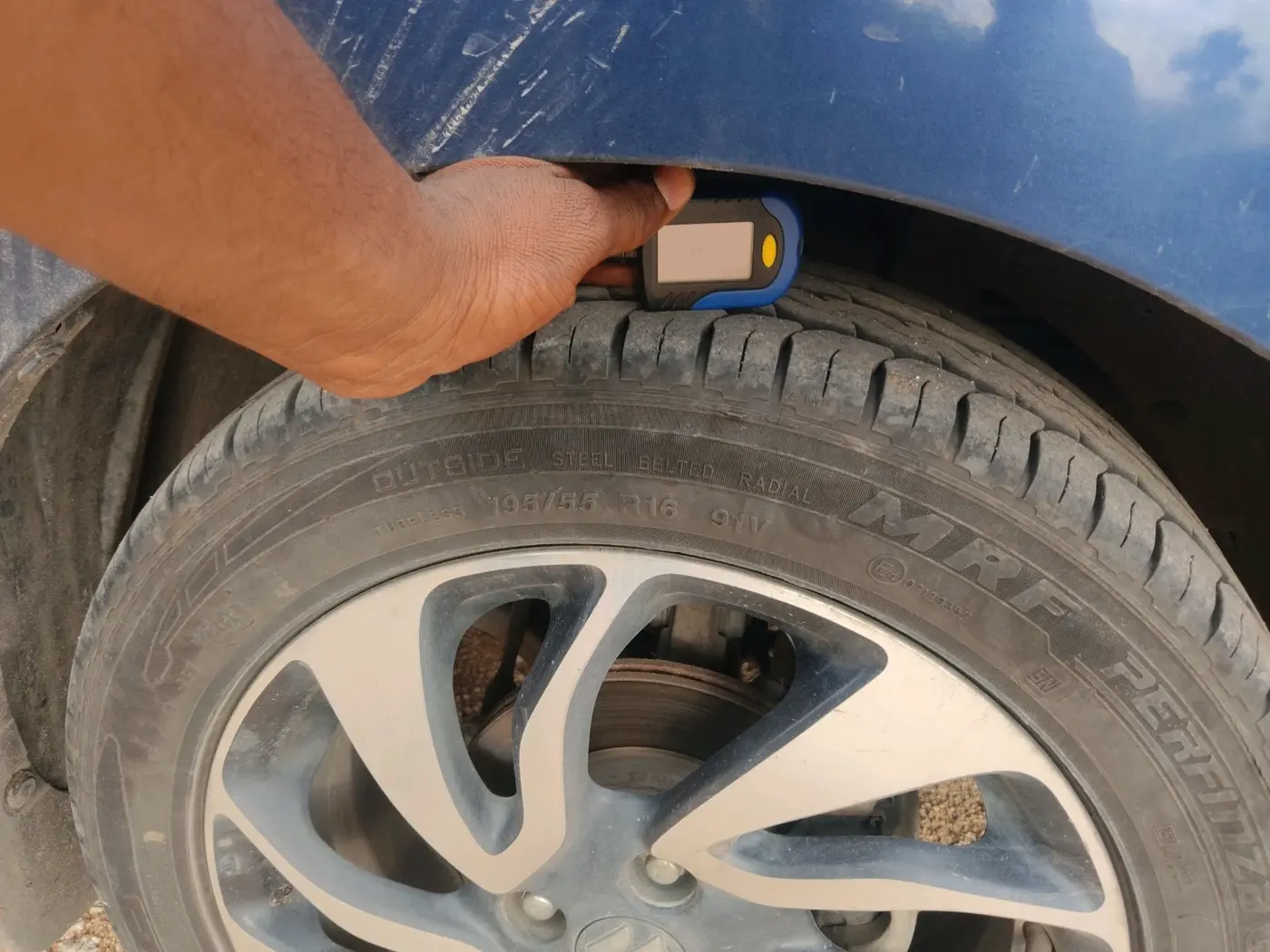 2020 Maruti Baleno ZETA CVT PETROL 1.2, Petrol, Automatic, 1,19,005 km, tyre