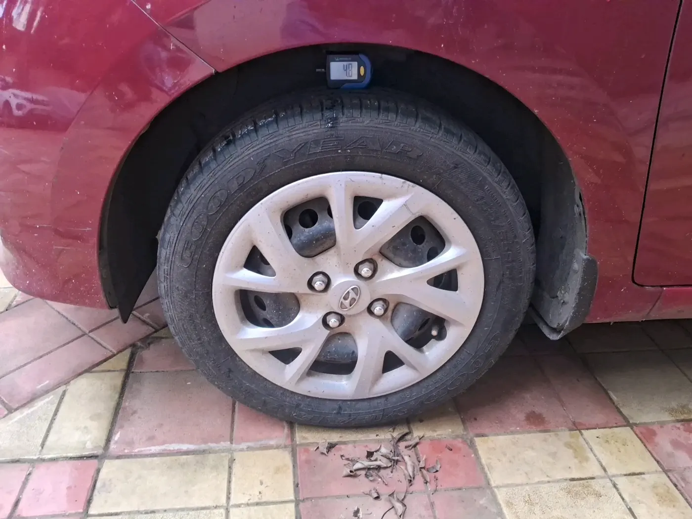 2017 Hyundai Grand i10 MAGNA 1.2 KAPPA VTVT, Petrol, Manual, 48,326 km, tyre