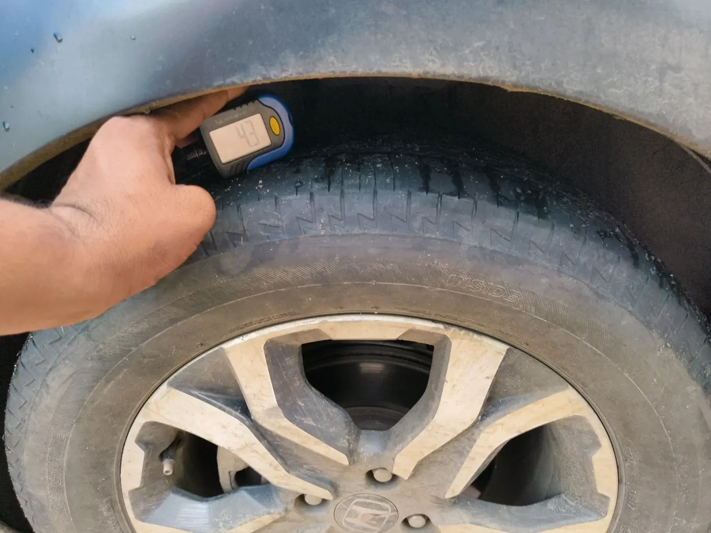 2018 Honda WR-V 1.5L I-DTEC VX MT, Diesel, Manual, 1,81,300 km, tyre
