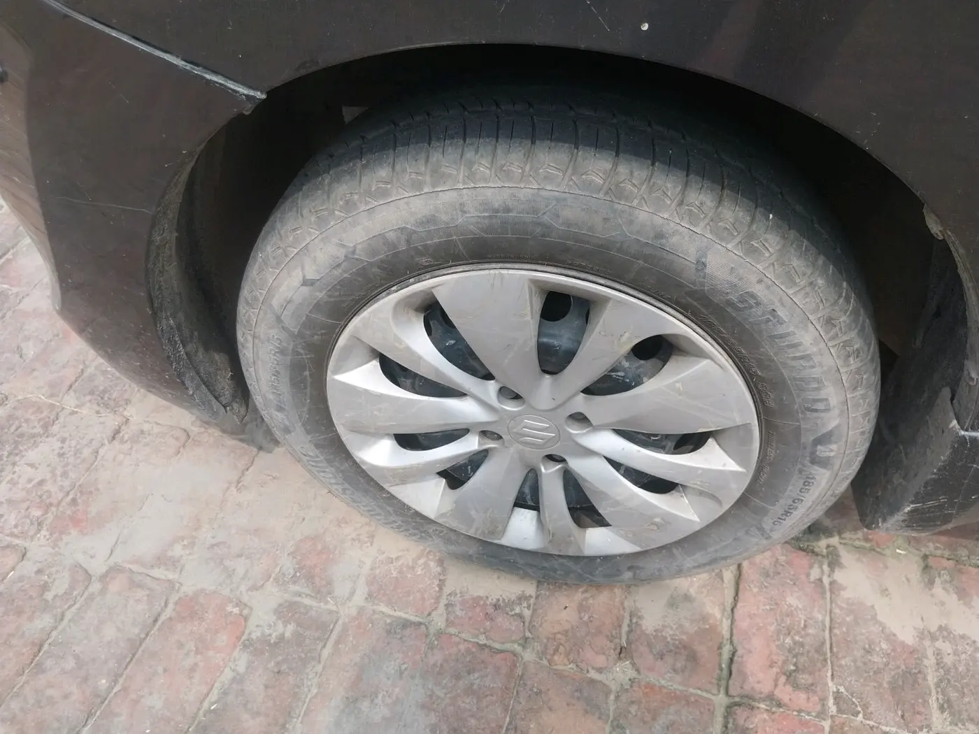 2018 Maruti Baleno DELTA PETROL 1.2, Petrol, Manual, 62,090 km, tyre