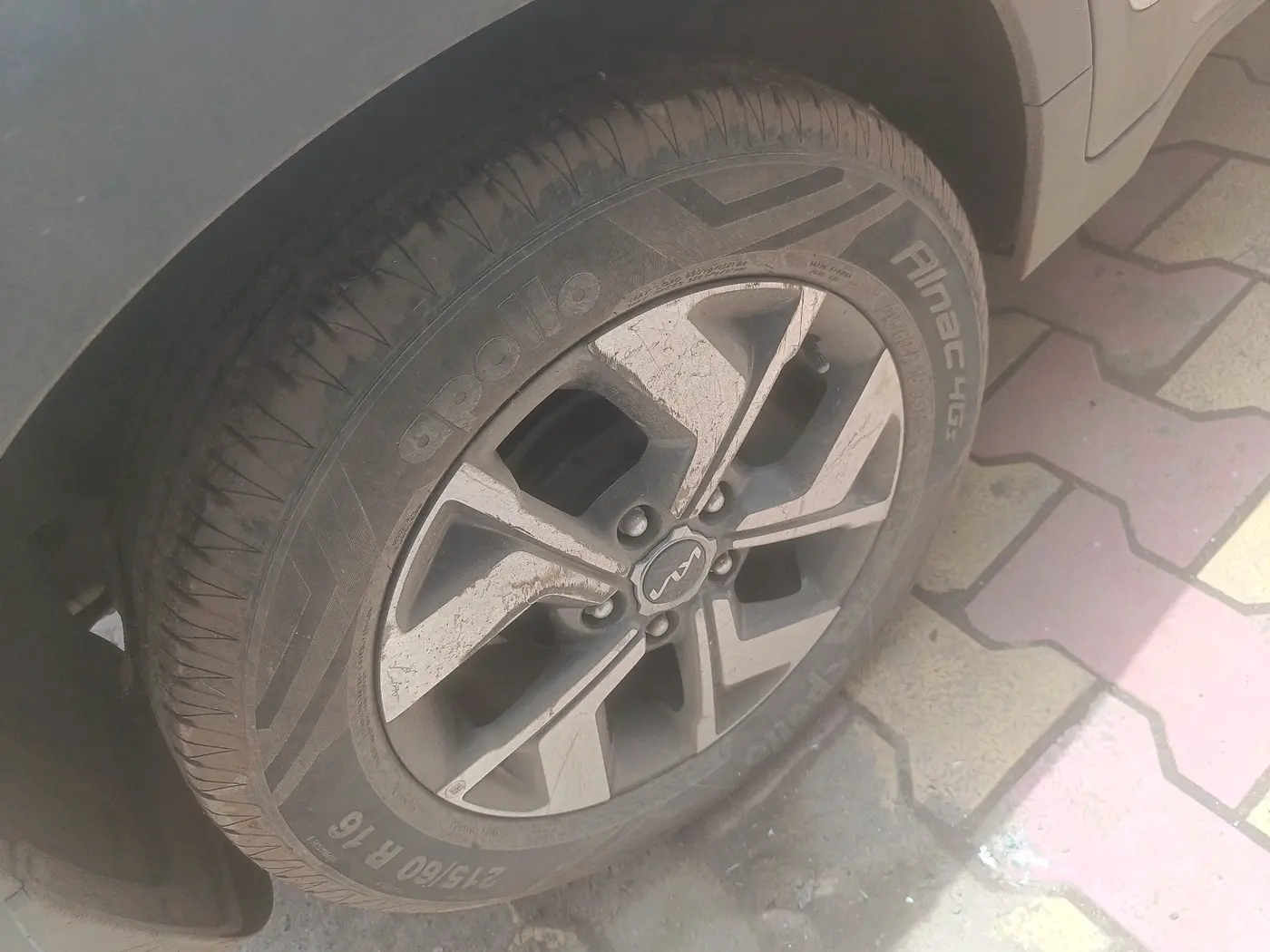 2022 KIA SONET HTX 1.5, Diesel, Manual, 28,626 km, tyre