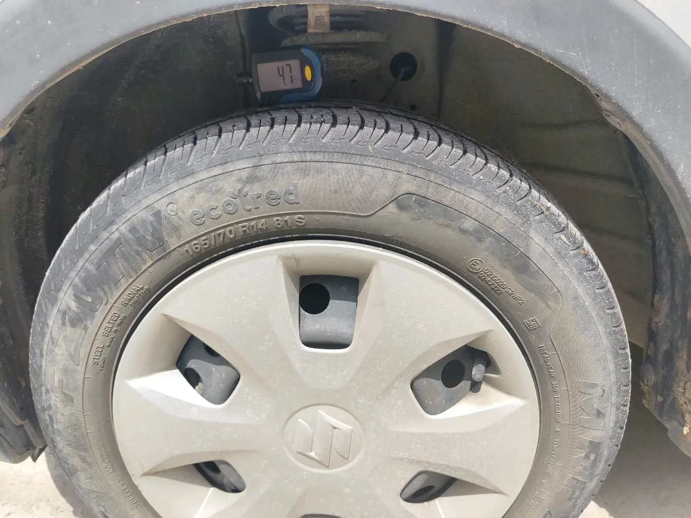2023 Maruti New Wagon-R VXI 1.0, Petrol, Manual, 22,673 km, tyre