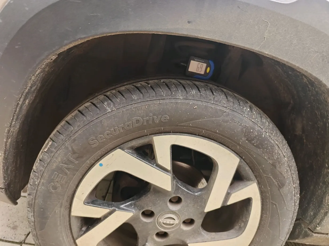 2021 Nissan MAGNITE XV PREMIUM, Petrol, Manual, 48,853 km, tyre