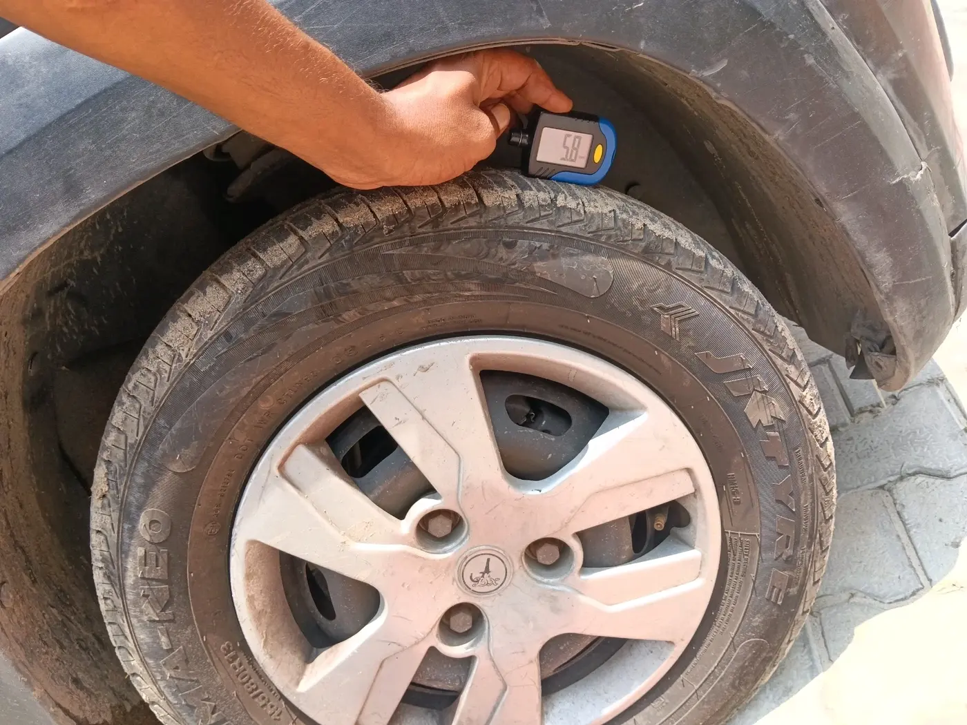 2019 Renault Kwid CLIMBER 1.0 AMT, CNG, Automatic, 75,016 km, tyre
