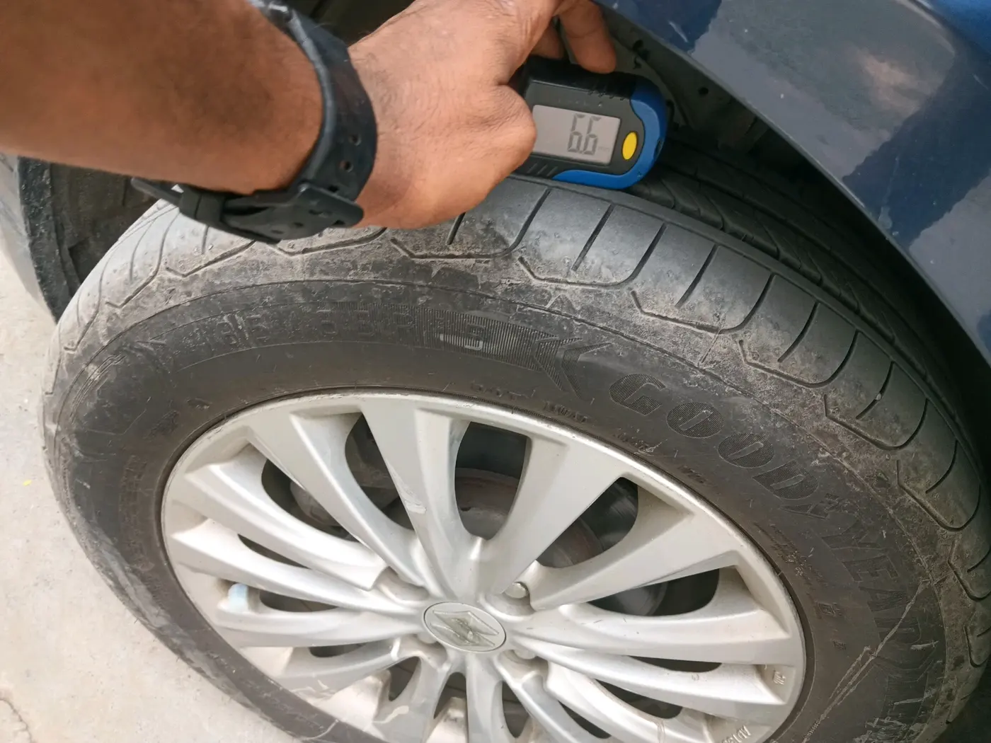 2022 Maruti Ciaz ZETA AT 1.5  SHVS PETROL, Petrol, Automatic, 70,008 km, tyre