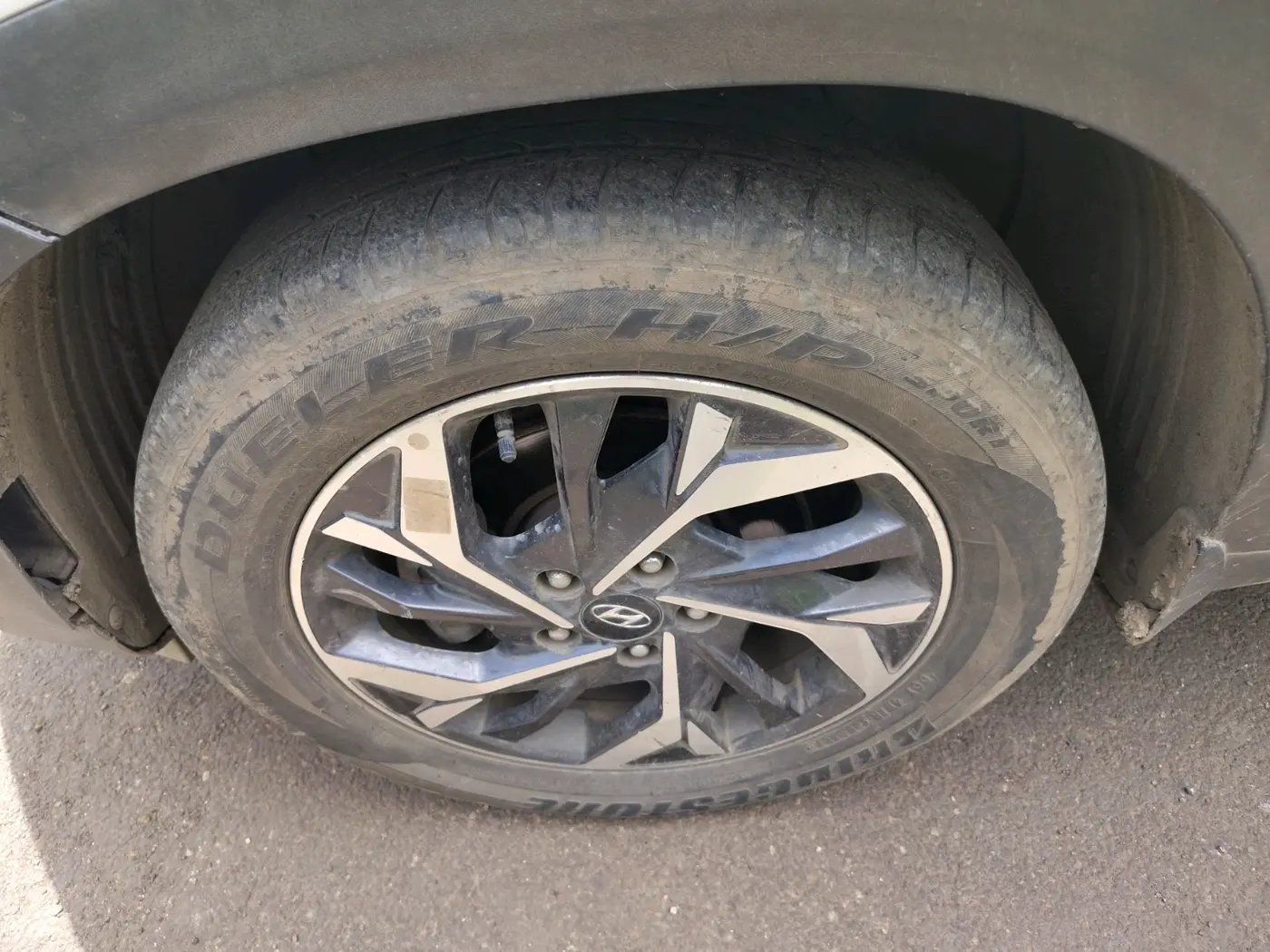 2022 Hyundai Creta SX (O) 1.5 DIESEL, Diesel, Manual, 1,01,085 km, tyre