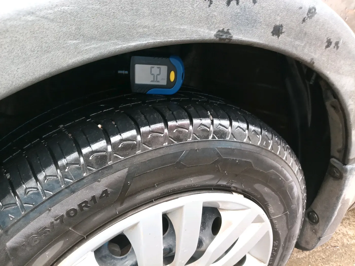 2021 Maruti New Wagon-R LXI CNG 1.0, CNG, Manual, 46,284 km, tyre