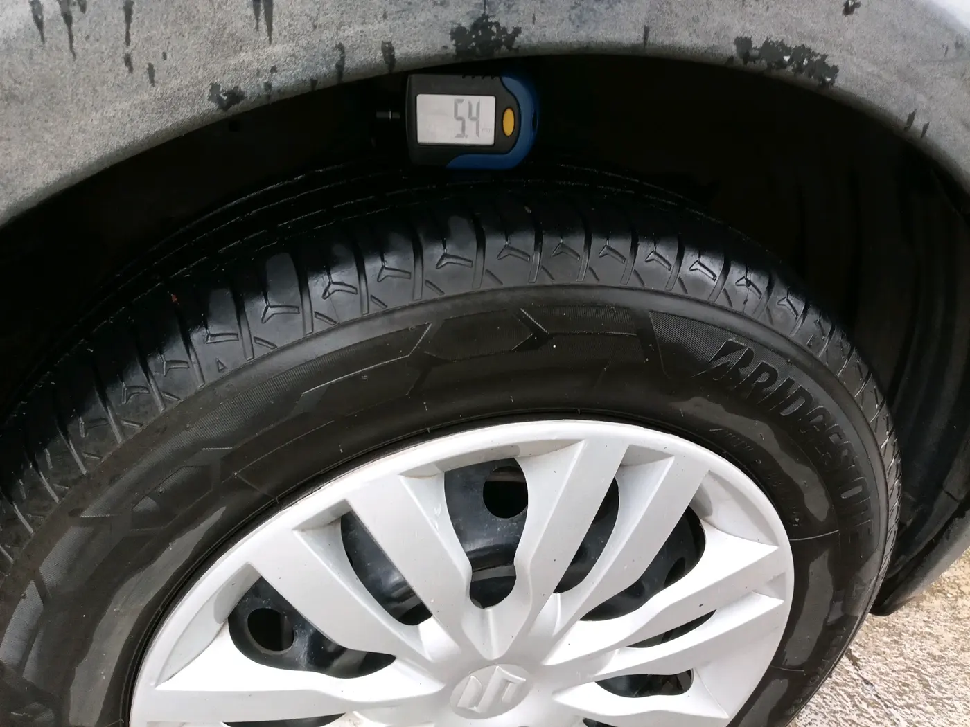 2021 Maruti New Wagon-R LXI CNG 1.0, CNG, Manual, 46,284 km, tyre