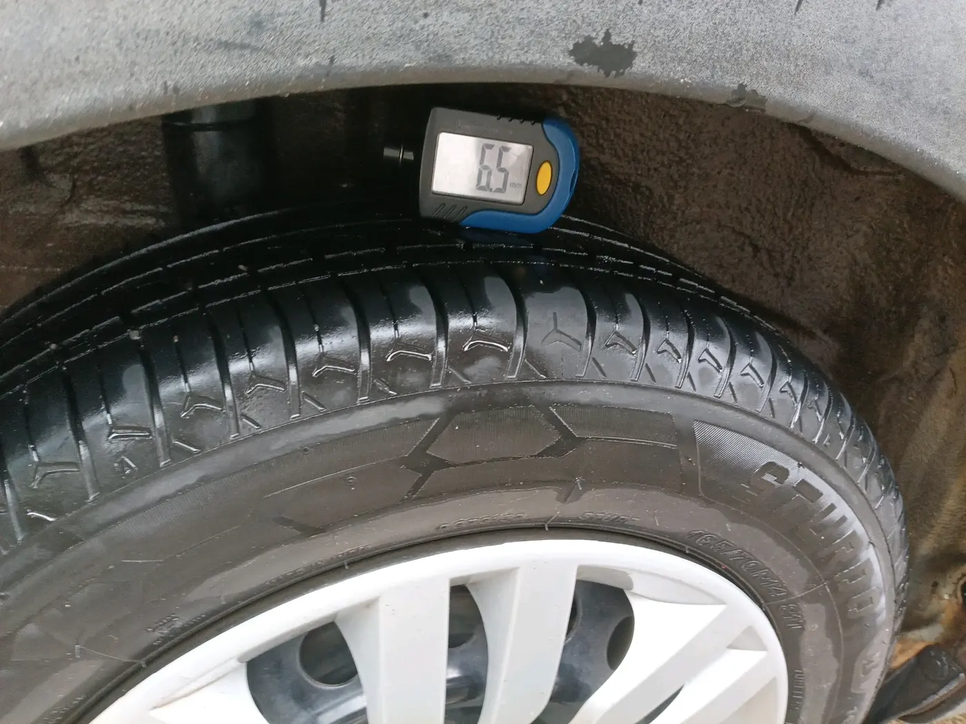 2021 Maruti New Wagon-R LXI CNG 1.0, CNG, Manual, 46,284 km, tyre