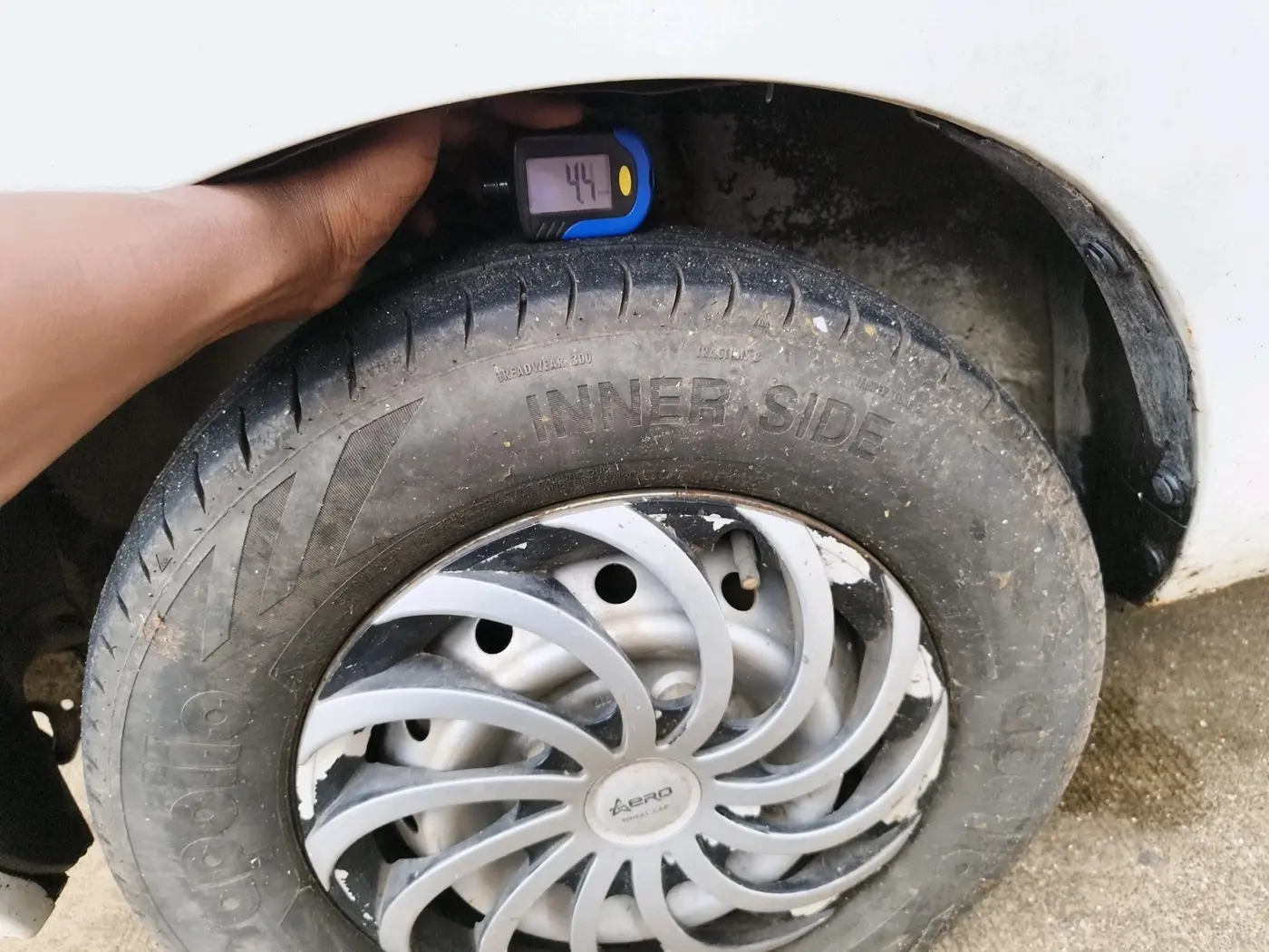 2018 Maruti Alto 800 LXI, Petrol, Manual, 71,519 km, tyre