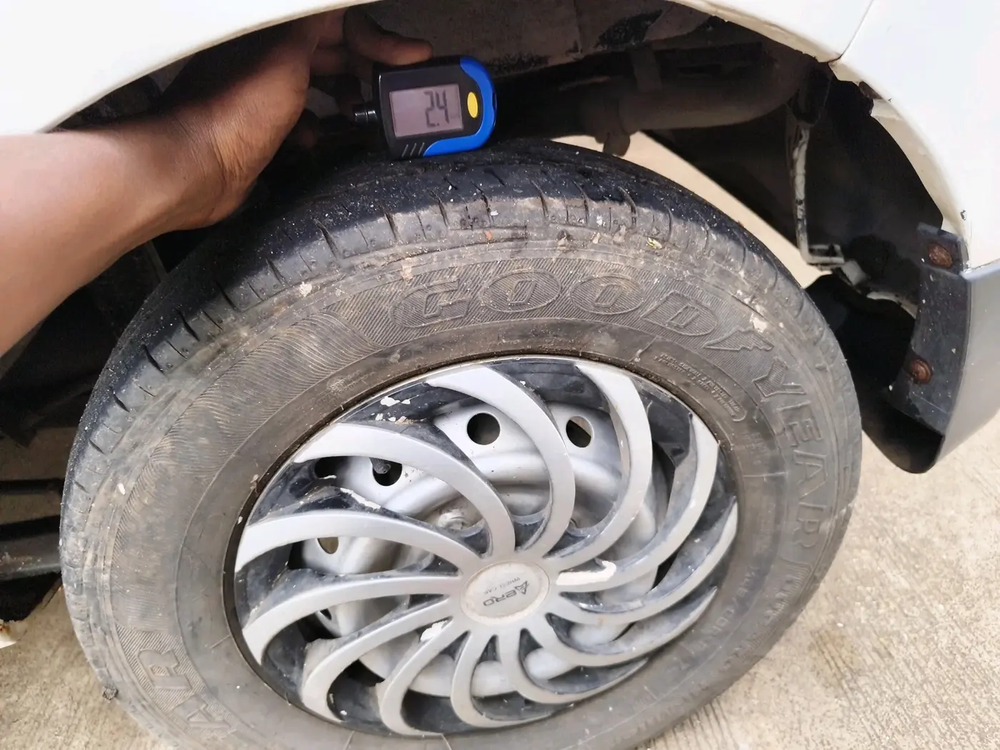 2018 Maruti Alto 800 LXI, Petrol, Manual, 71,519 km, tyre