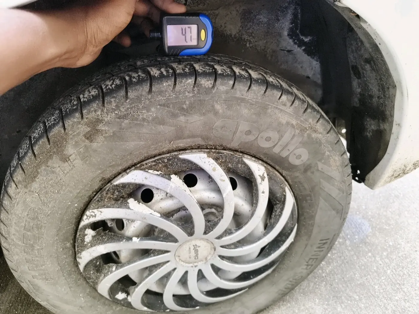 2018 Maruti Alto 800 LXI, Petrol, Manual, 71,519 km, tyre