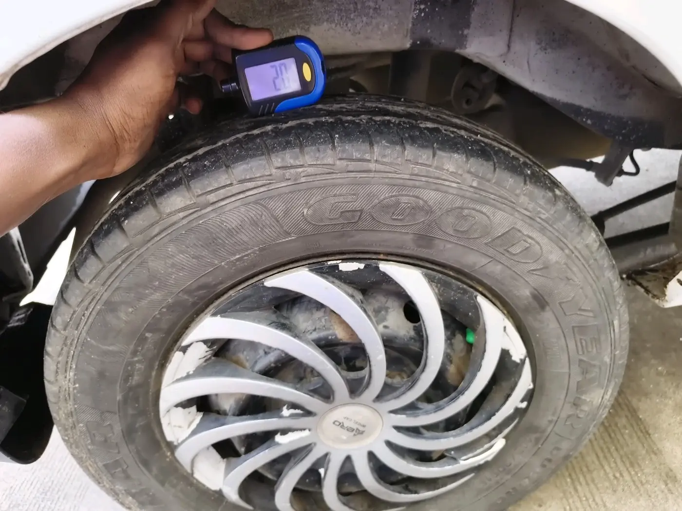 2018 Maruti Alto 800 LXI, Petrol, Manual, 71,519 km, tyre