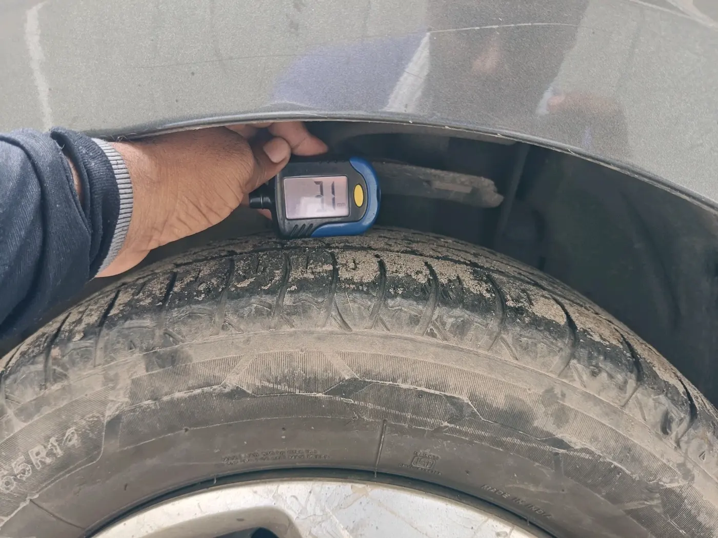 2022 Tata TIGOR XZ CNG, CNG, Manual, 97,468 km, tyre