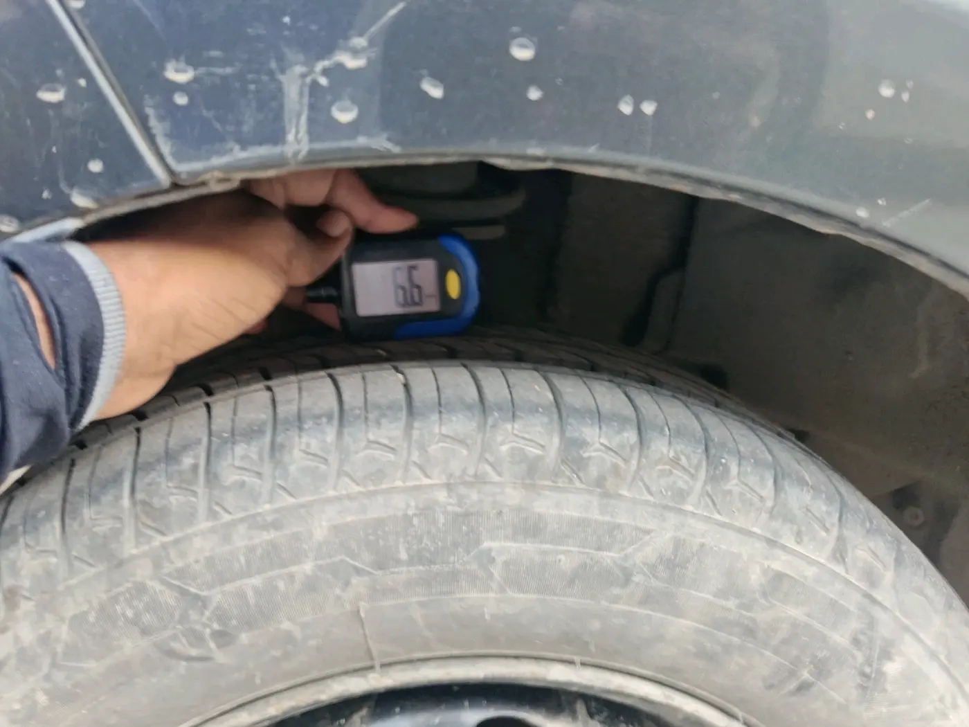 2022 Tata TIGOR XZ CNG, CNG, Manual, 97,468 km, tyre