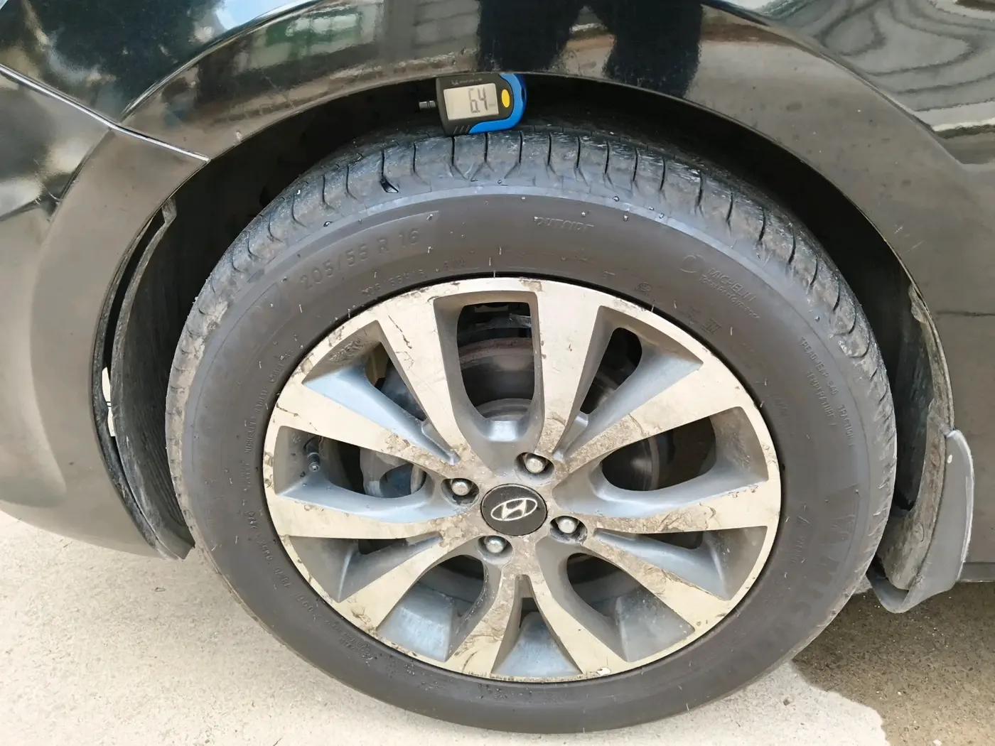2014 Hyundai Verna FLUIDIC 1.4 VTVT CX, Petrol, Manual, 92,138 km, tyre