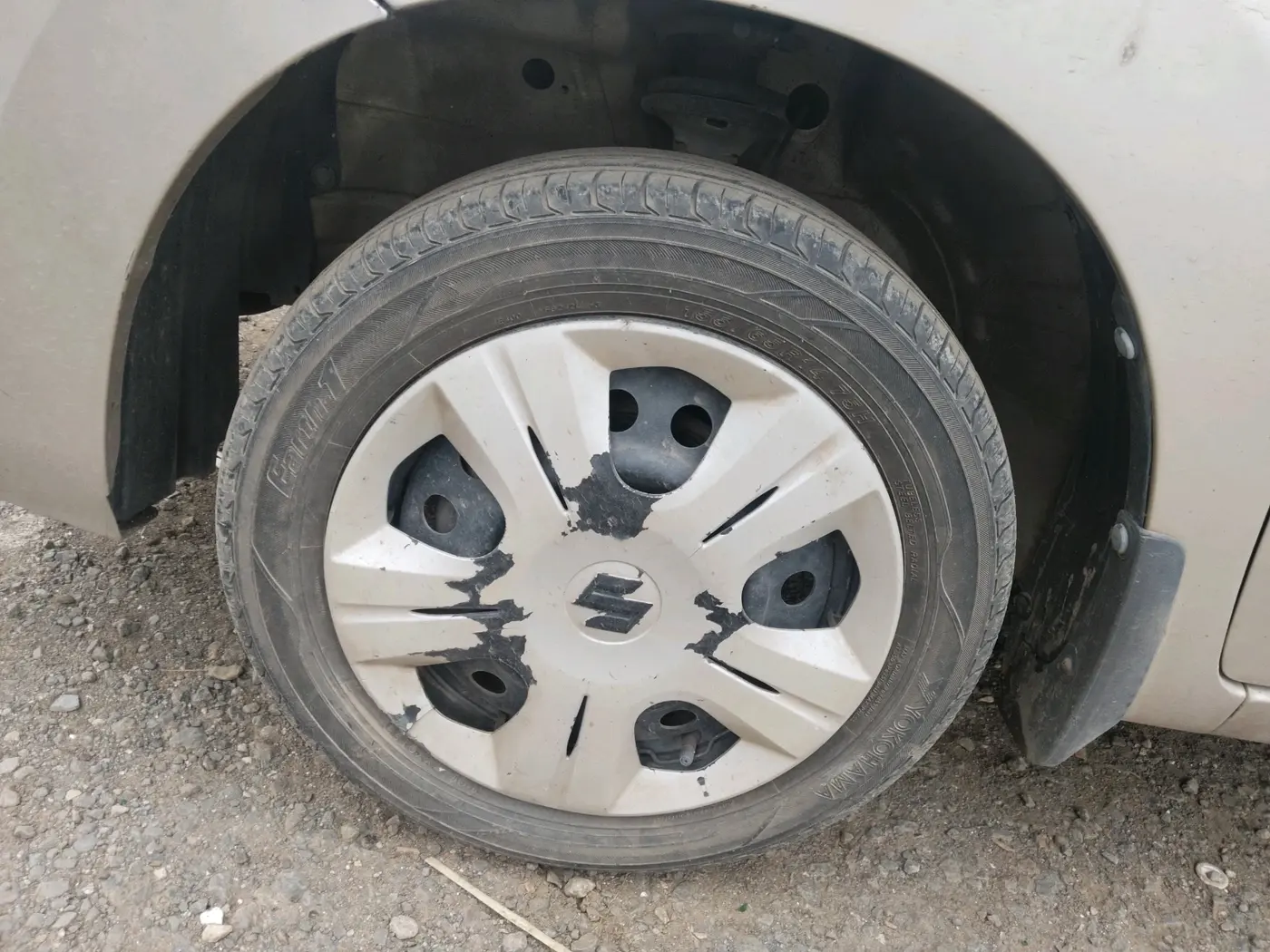 2014 Maruti Wagon R 1.0 VXI, Petrol, Manual, 32,890 km, tyre