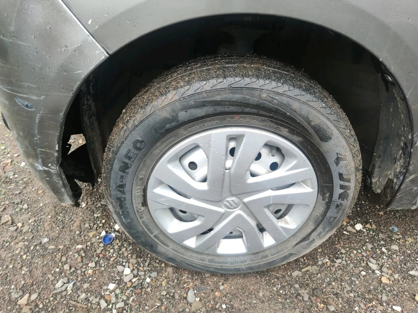 2022 Maruti New Wagon-R LXI CNG (O) 1.0, CNG, Manual, 51,943 km, tyre
