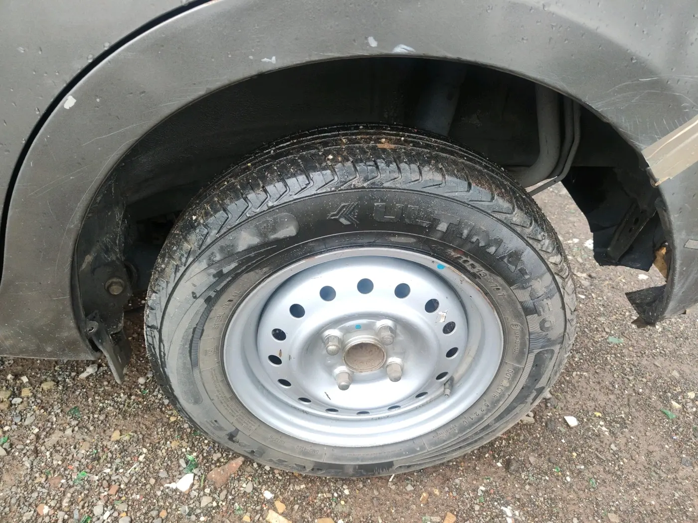 2022 Maruti New Wagon-R LXI CNG (O) 1.0, CNG, Manual, 51,943 km, tyre