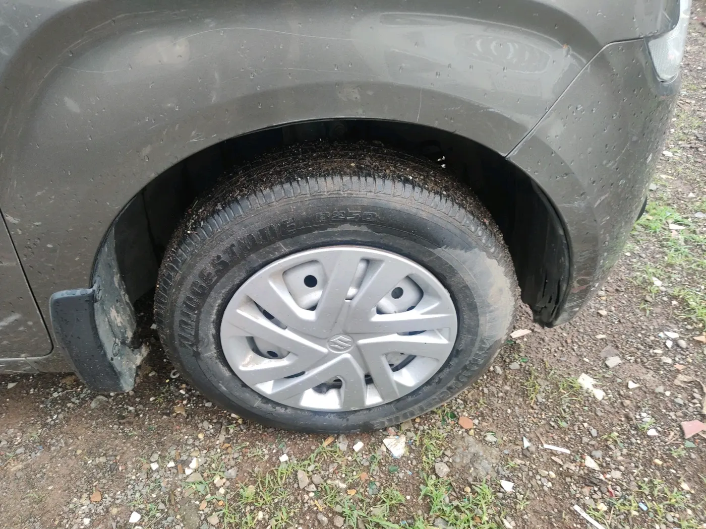 2022 Maruti New Wagon-R LXI CNG (O) 1.0, CNG, Manual, 51,943 km, tyre