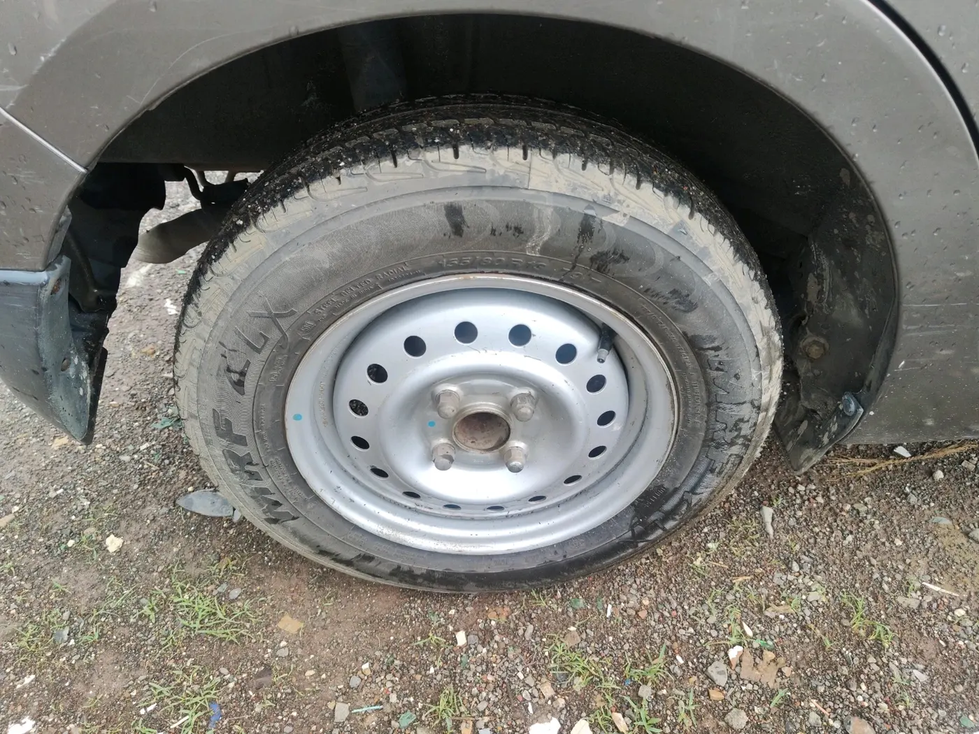 2022 Maruti New Wagon-R LXI CNG (O) 1.0, CNG, Manual, 51,943 km, tyre