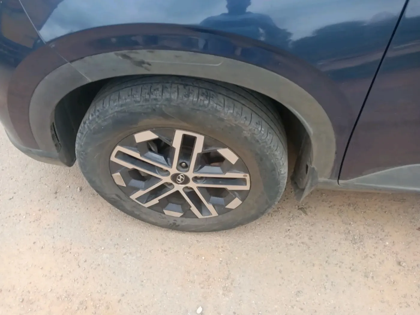 2022 Hyundai VENUE SX 1.0 (O) TURBO IMT, Petrol, Manual, 41,594 km, tyre