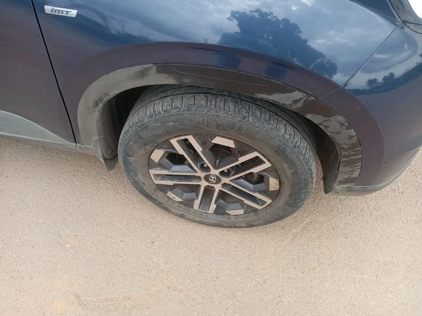 2022 Hyundai VENUE SX 1.0 (O) TURBO IMT, Petrol, Manual, 41,594 km, tyre