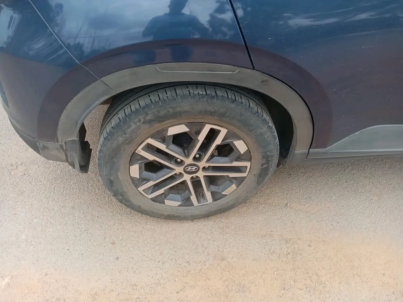 2022 Hyundai VENUE SX 1.0 (O) TURBO IMT, Petrol, Manual, 41,594 km, tyre