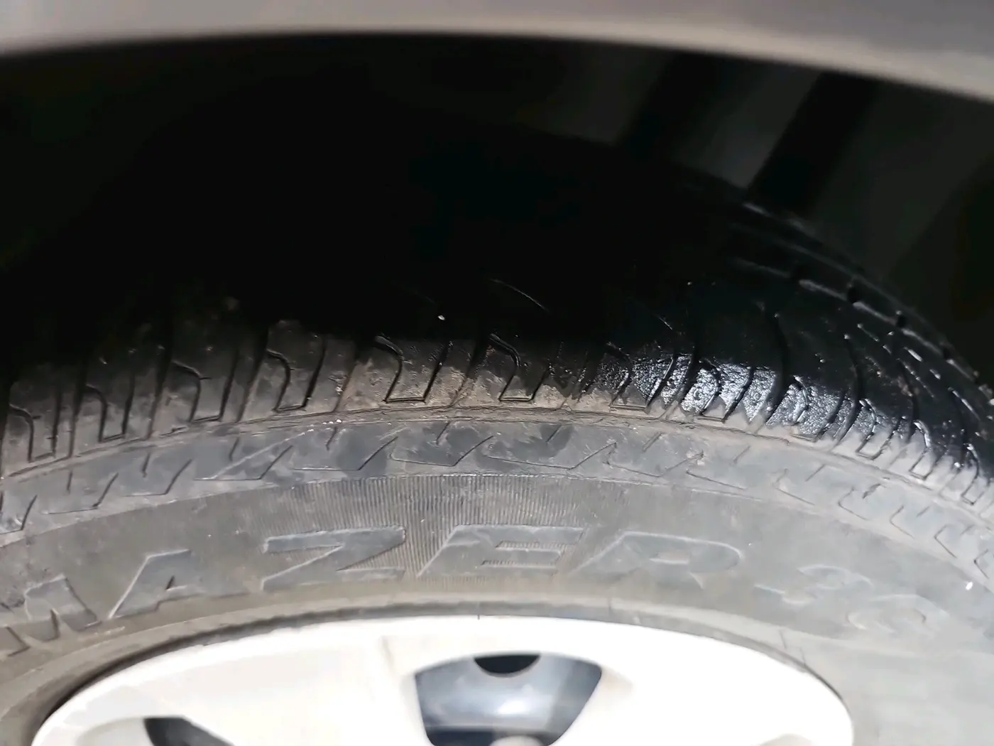 2012 Maruti Ritz VXI, Petrol, Manual, 60,952 km, tyre