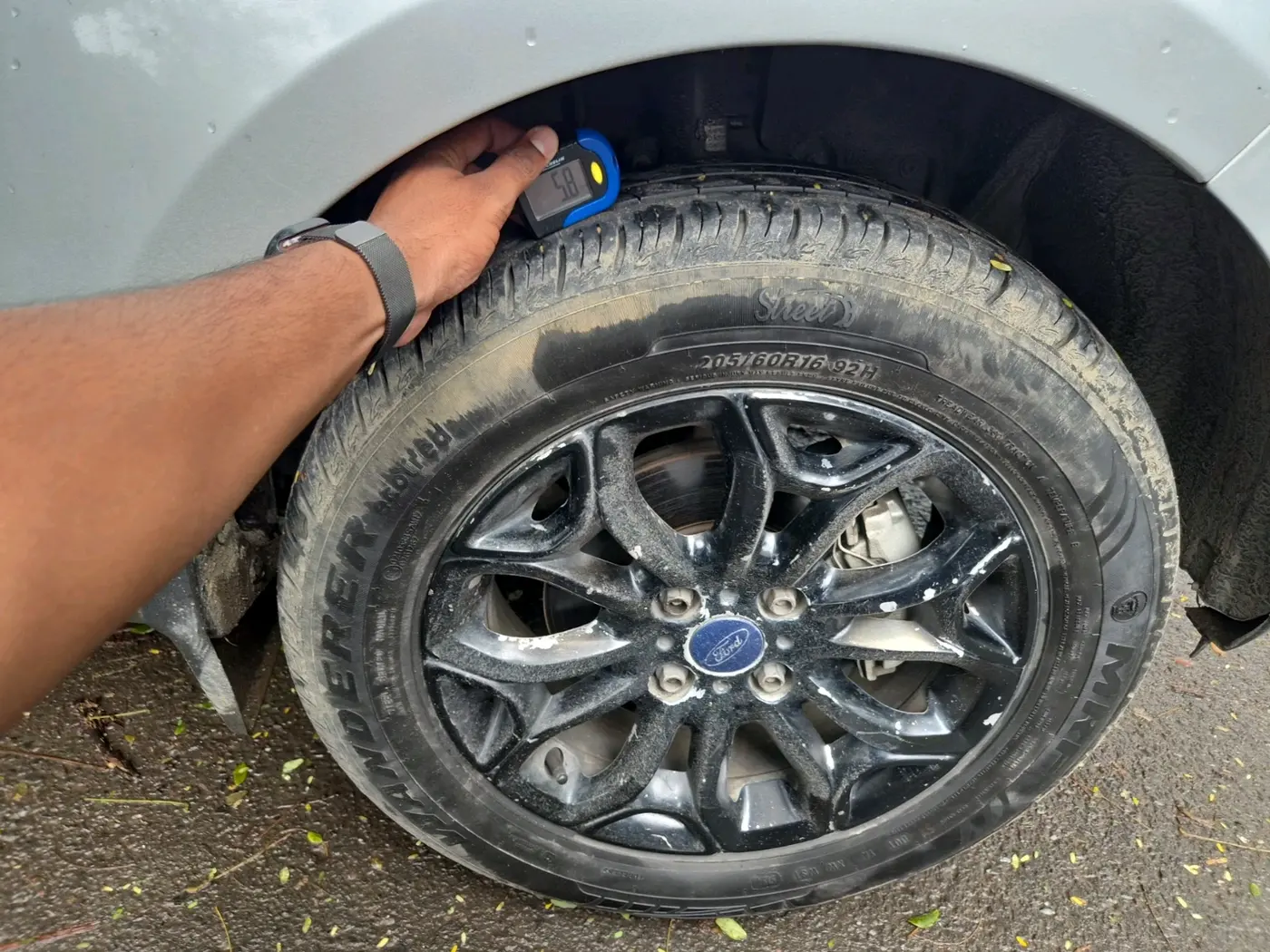 2016 Ford Ecosport TITANIUM 1.5L DIESEL, Diesel, Manual, 96,599 km, tyre