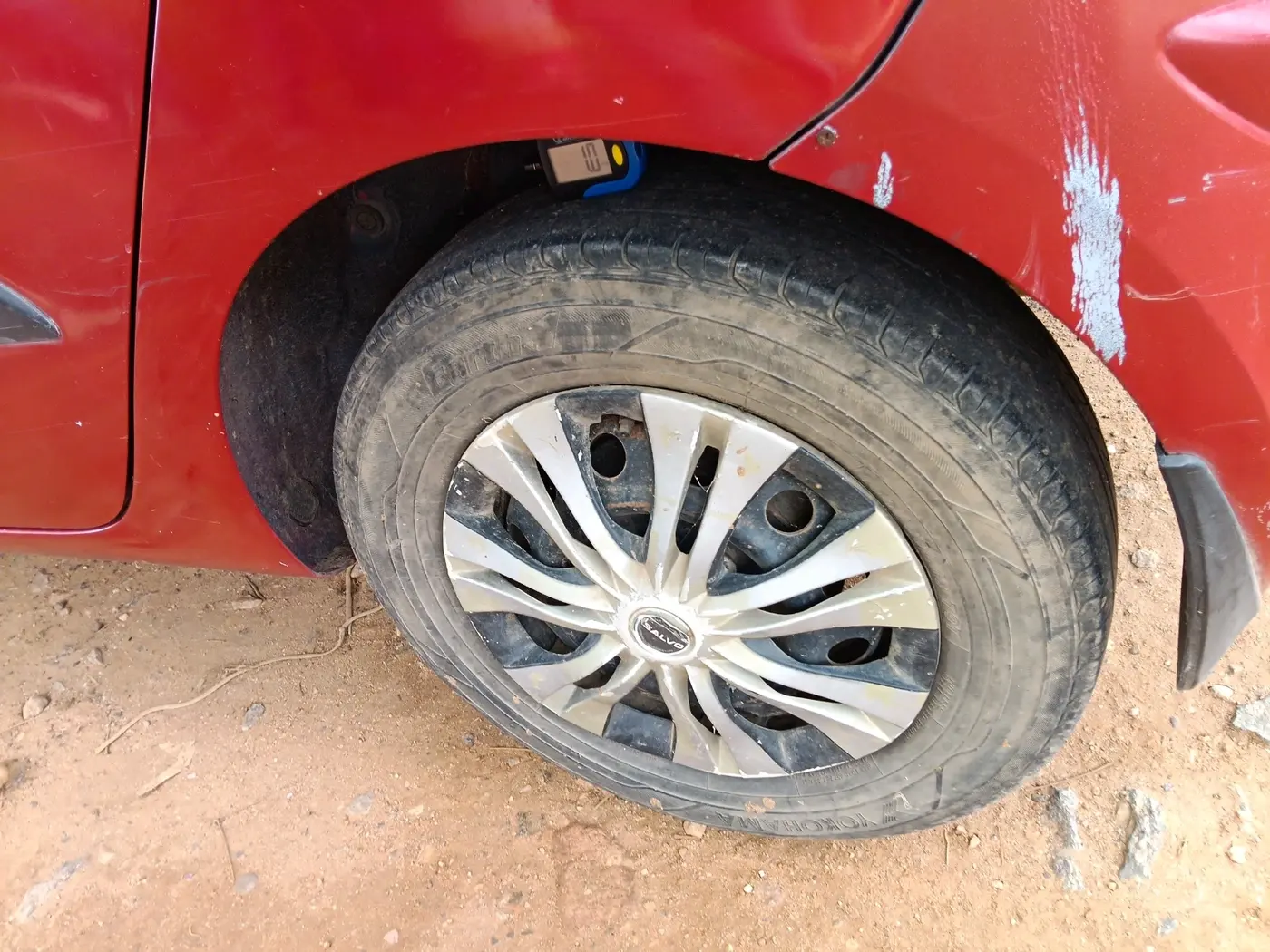 2012 Hyundai i10 MAGNA 1.1, Petrol, Manual, 66,600 km, tyre