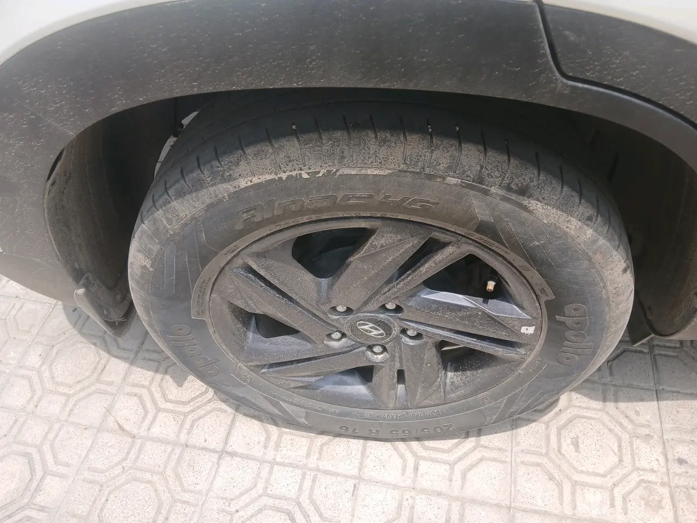 2022 Hyundai Creta S PLUS KNIGHT 1.5 DIESEL, Diesel, Manual, 1,16,870 km, tyre