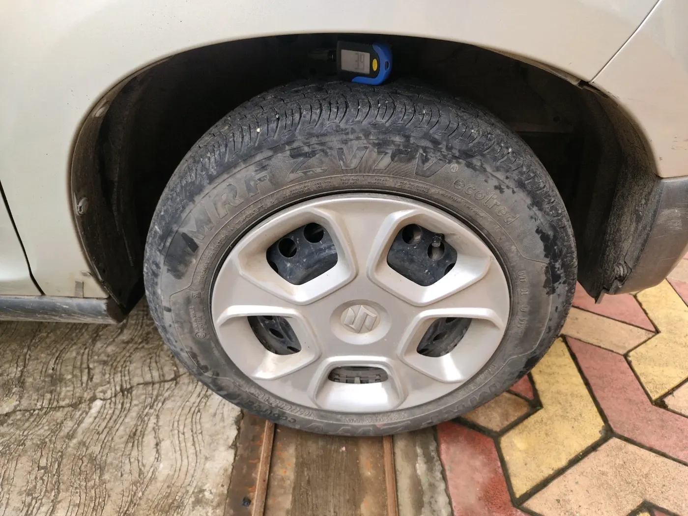 2020 Maruti S PRESSO VXI CNG, CNG, Manual, 23,004 km, tyre
