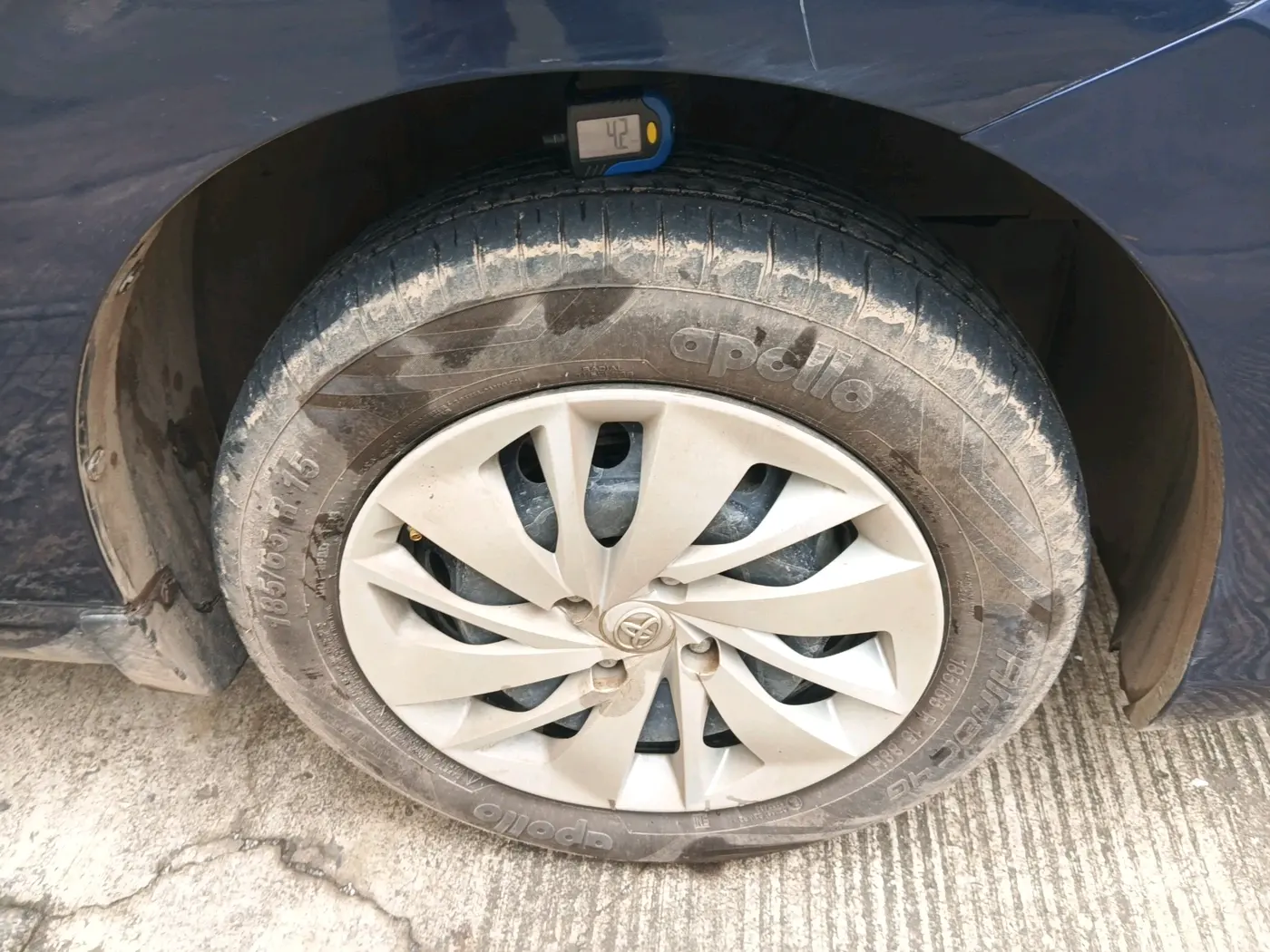 2023 Toyota Glanza E, Petrol, Manual, 22,172 km, tyre