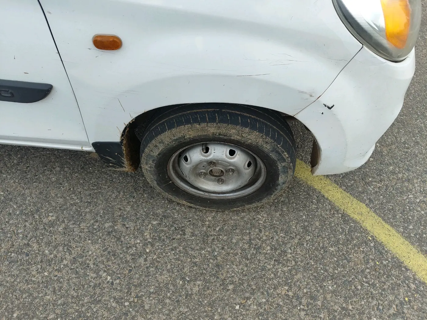 2018 Maruti Alto 800 LXI, Petrol, Manual, 94,854 km, tyre