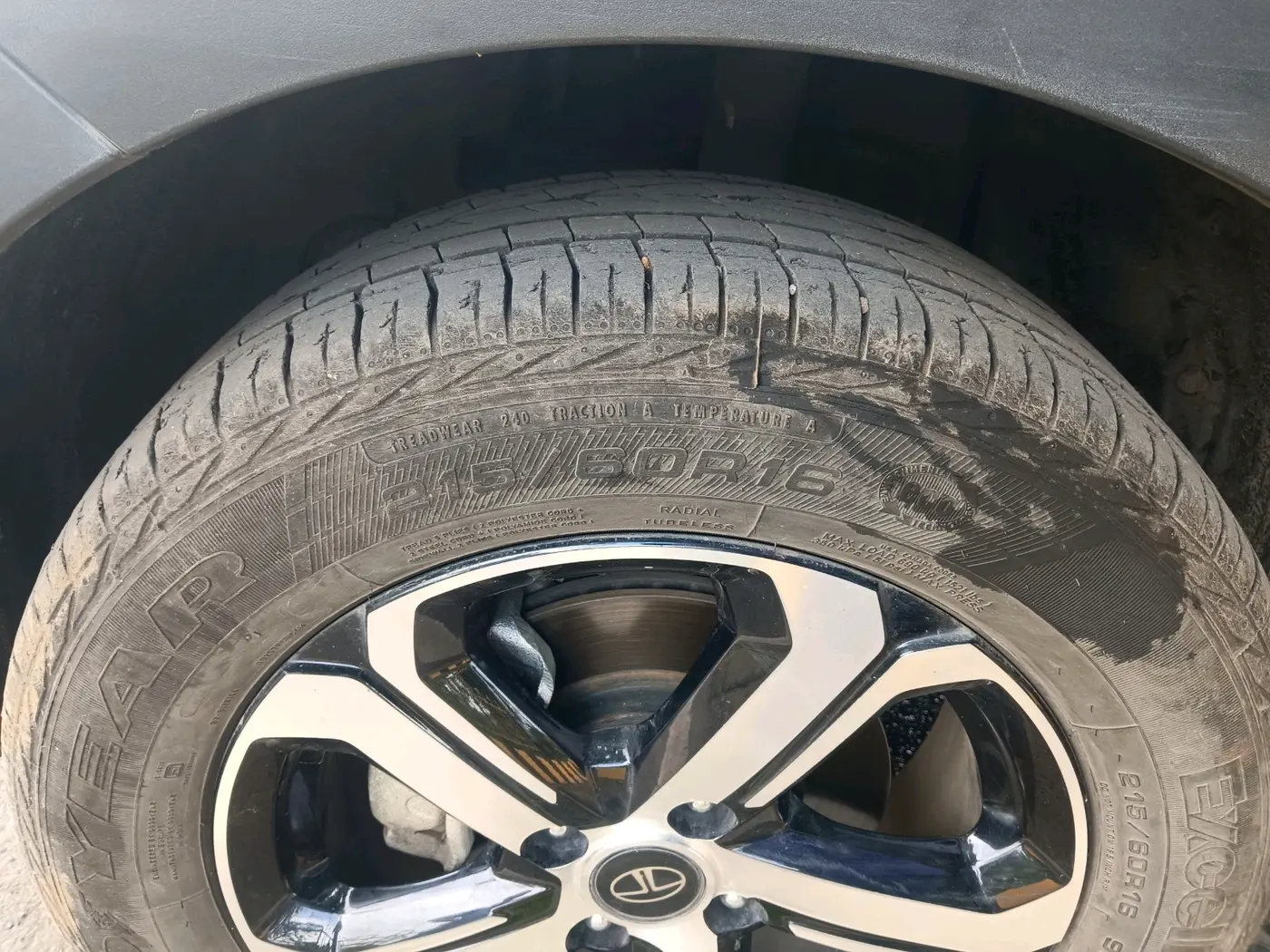 2023 Tata NEXON XZ PLUS PETROL SUNROOF, Petrol, Manual, 19,466 km, tyre