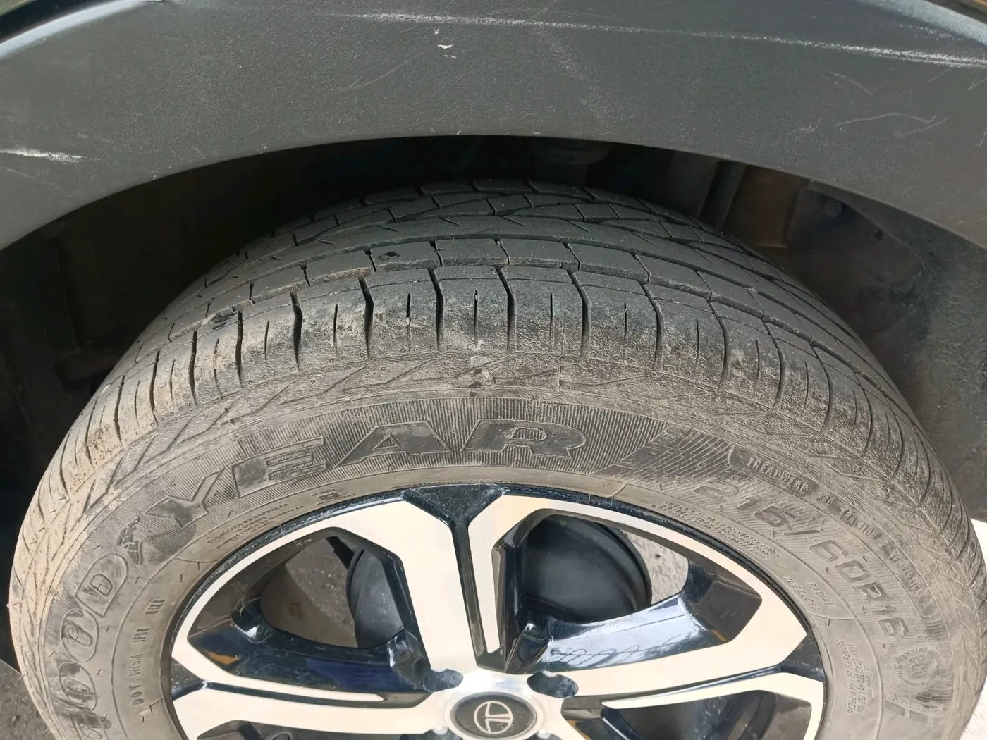 2023 Tata NEXON XZ PLUS PETROL SUNROOF, Petrol, Manual, 19,466 km, tyre
