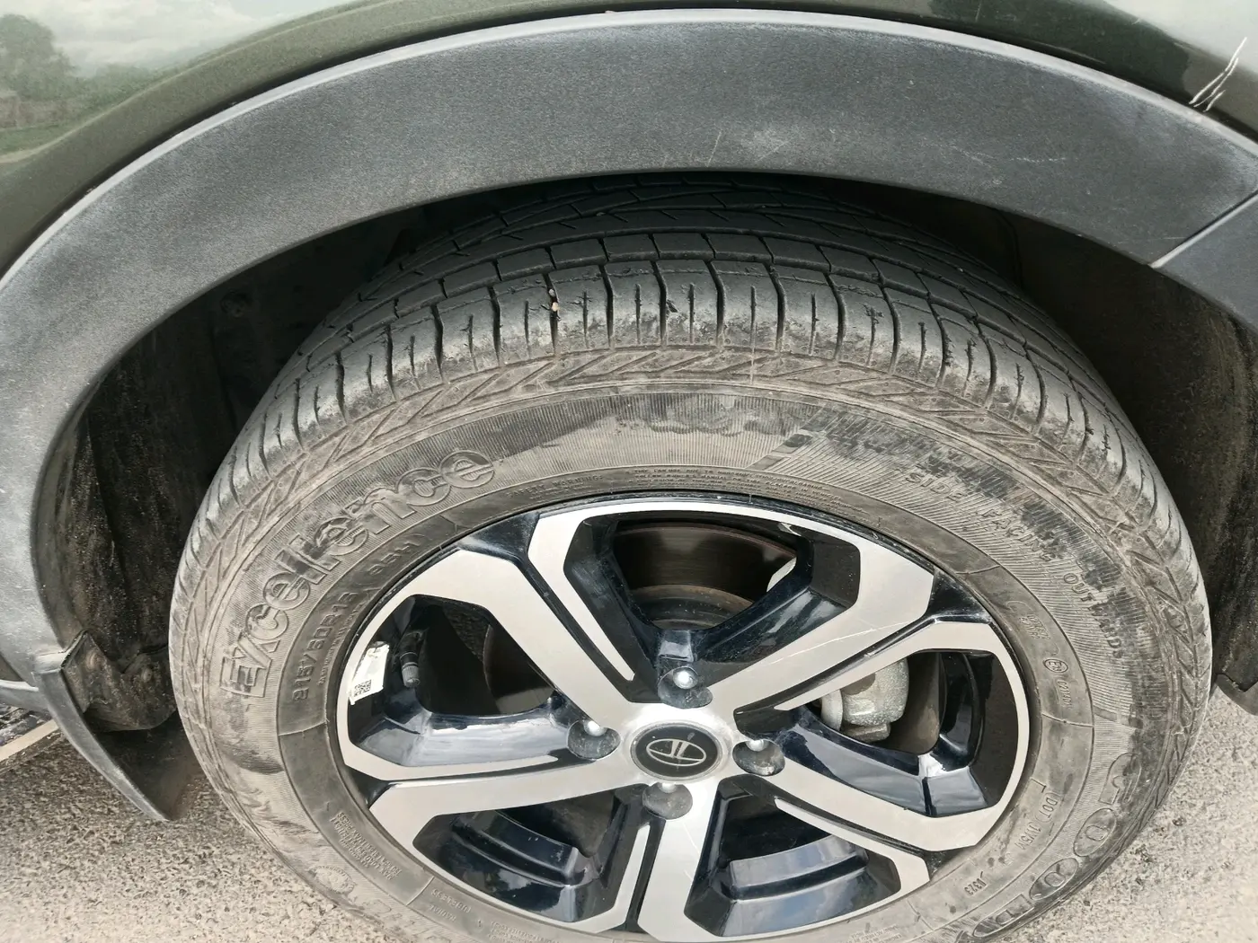 2023 Tata NEXON XZ PLUS PETROL SUNROOF, Petrol, Manual, 19,466 km, tyre