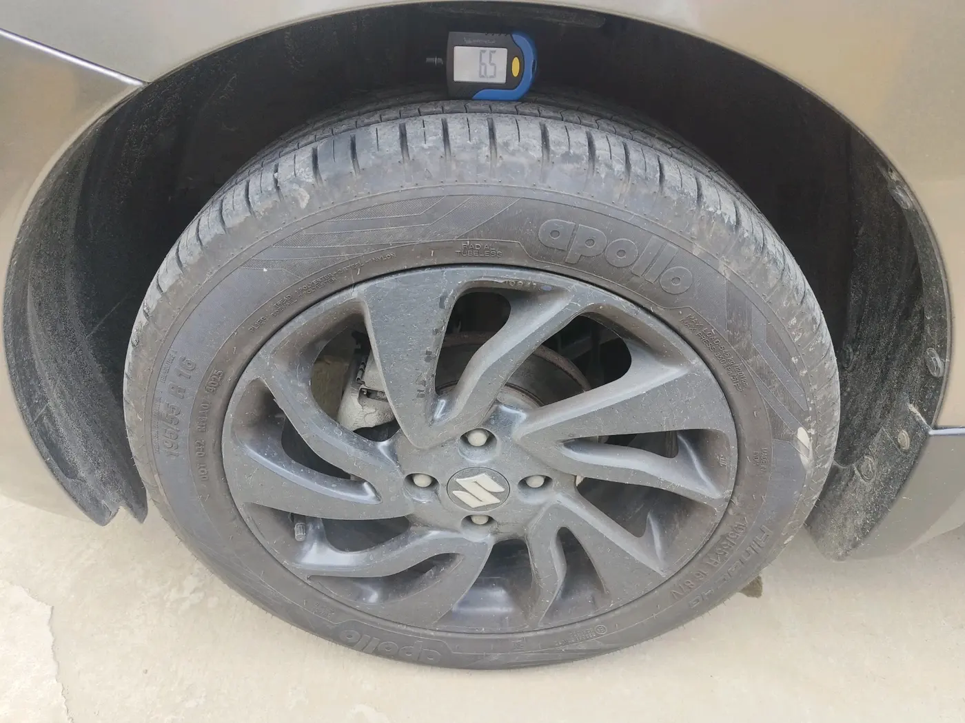 2020 Maruti Baleno ZETA PETROL 1.2, Petrol, Manual, 55,681 km, tyre