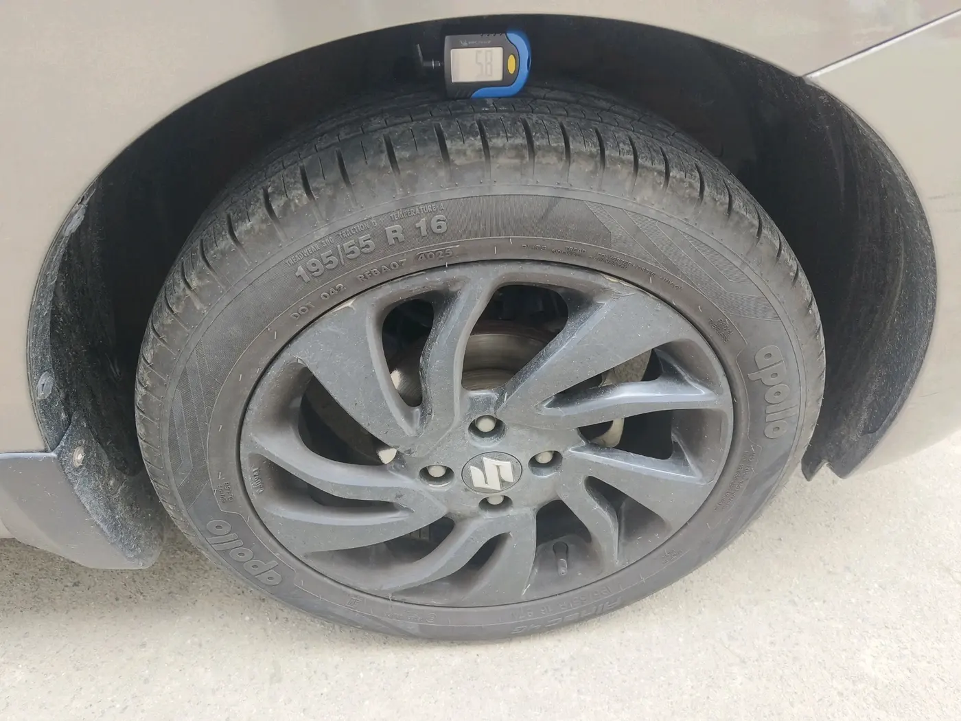 2020 Maruti Baleno ZETA PETROL 1.2, Petrol, Manual, 55,681 km, tyre