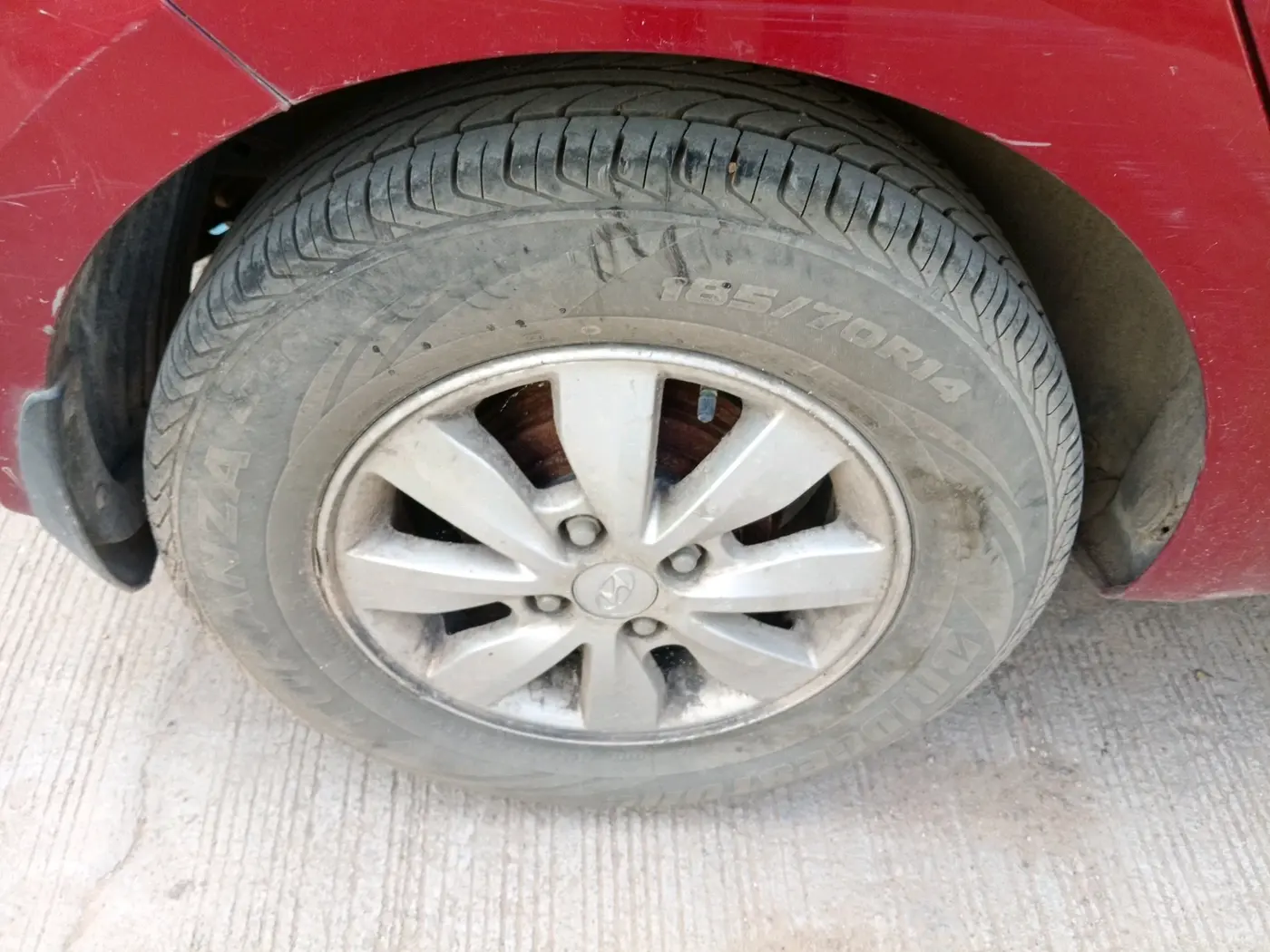 2013 Hyundai i20 ASTA 1.2, Petrol, Manual, 77,549 km, tyre
