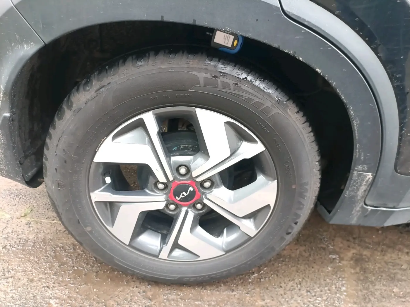 2022 KIA SONET GTX PLUS 1.5, Diesel, Manual, 69,525 km, tyre