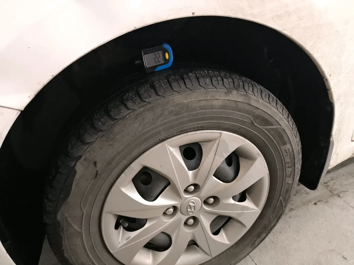 2019 Hyundai Elite i20 MAGNA PLUS 1.2, CNG, Manual, 1,09,934 km, tyre