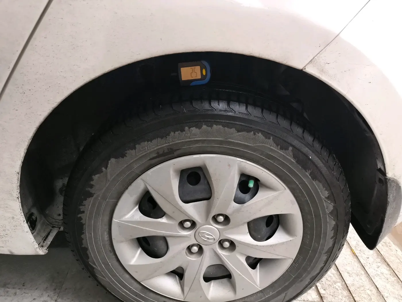 2019 Hyundai Elite i20 MAGNA PLUS 1.2, CNG, Manual, 1,09,934 km, tyre