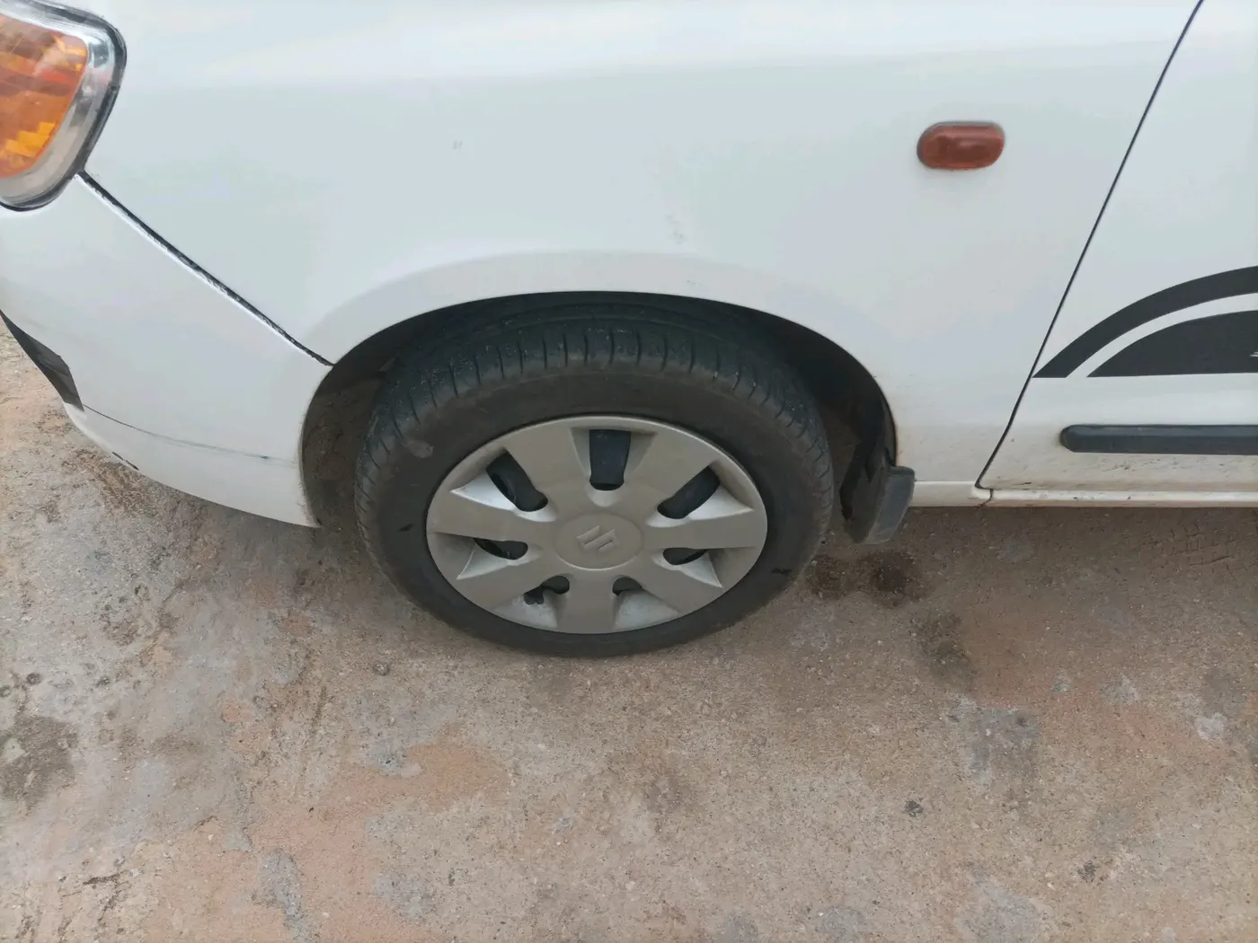 2012 Maruti Alto K10 VXI, Petrol, Manual, 87,970 km, tyre