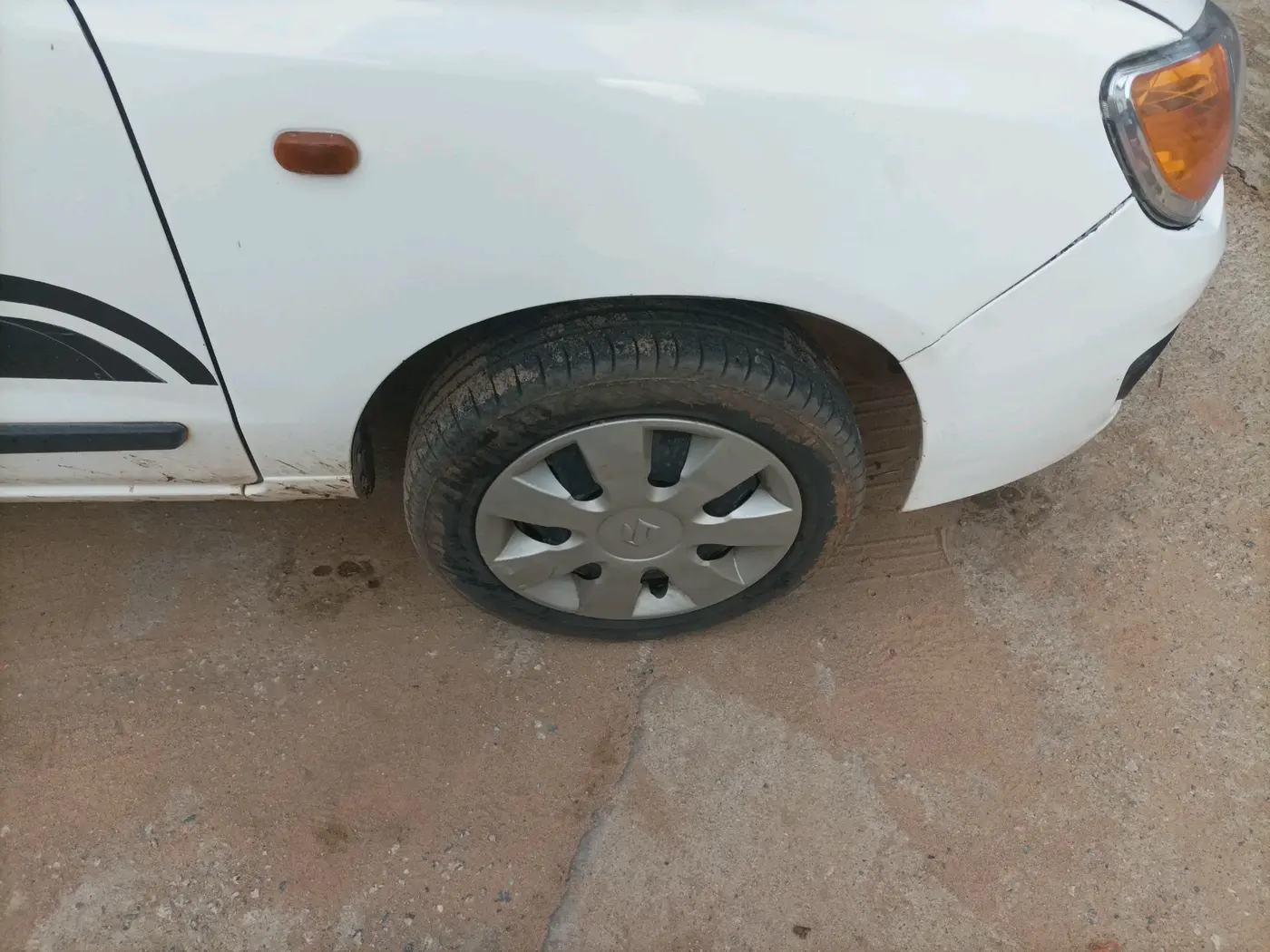 2012 Maruti Alto K10 VXI, Petrol, Manual, 87,970 km, tyre