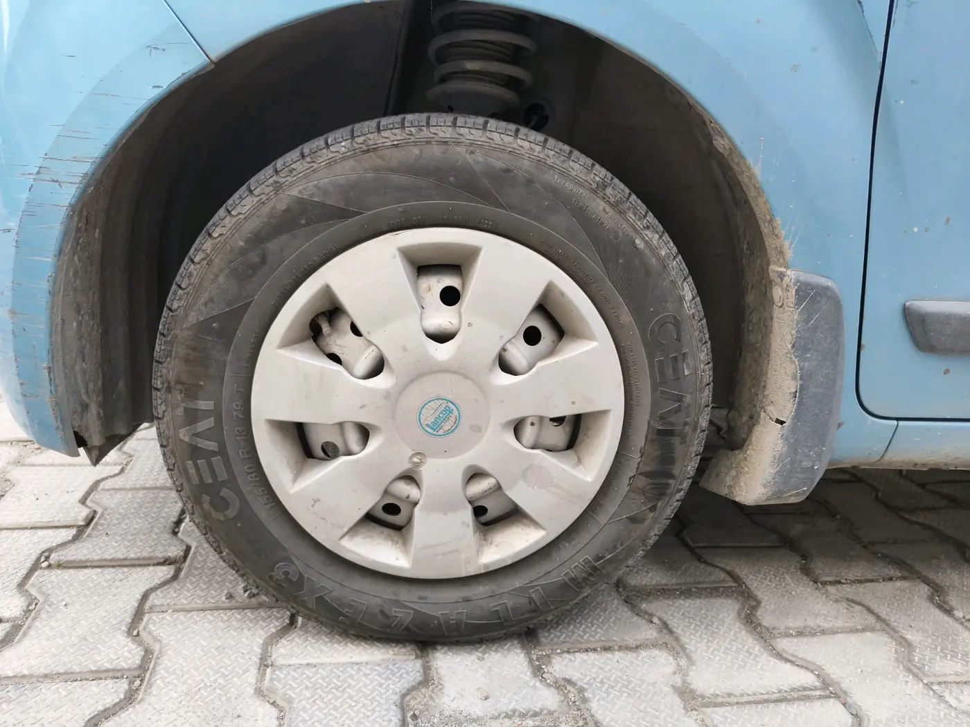 2021 Maruti New Wagon-R LXI CNG (O) 1.0, CNG, Manual, 88,840 km, tyre