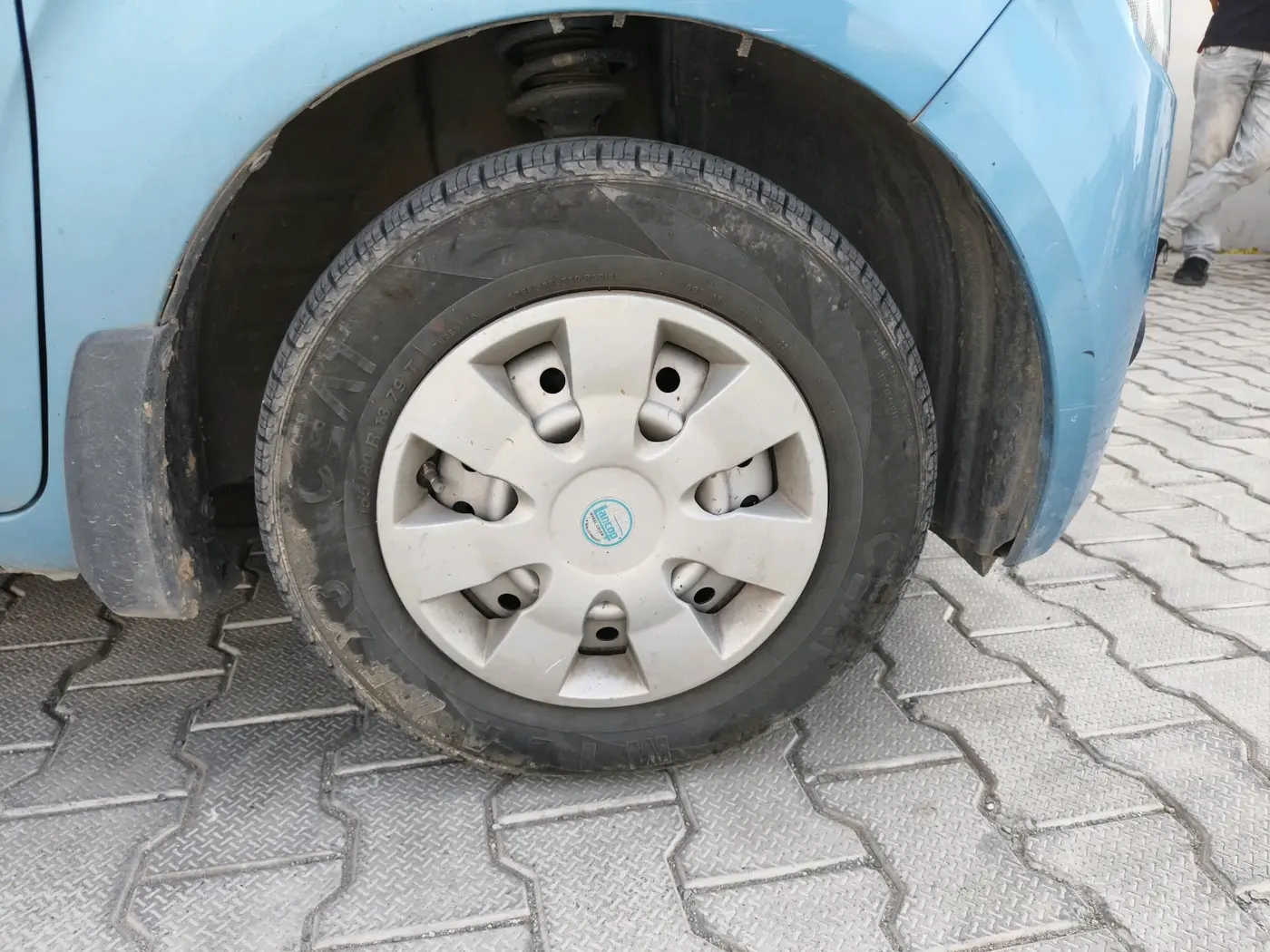 2021 Maruti New Wagon-R LXI CNG (O) 1.0, CNG, Manual, 88,840 km, tyre