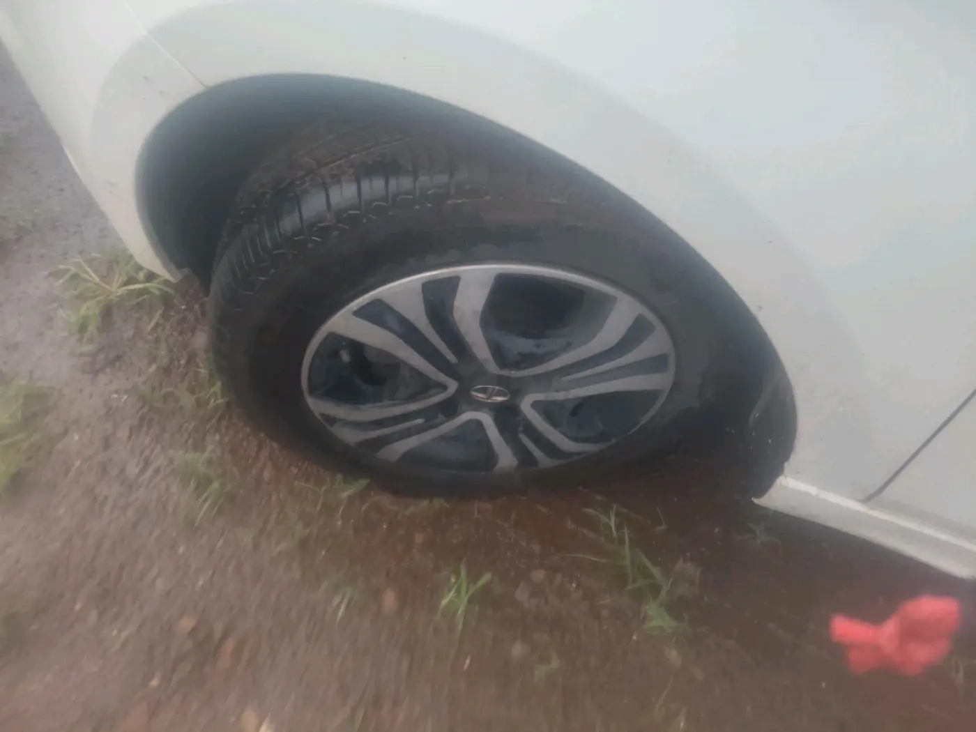 2022 Tata TIGOR XZ PLUS CNG, CNG, Manual, 54,085 km, tyre